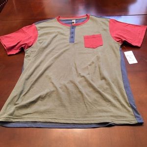 Men’s color block T-shirt